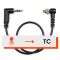 Tentacle Timecode Cable - 3.5mm Jack to Flash Synchro Socket for LUMIX SH1, GH5s, GH6, and GH7 (C25)