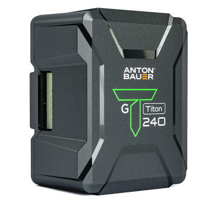 Anton Bauer Titon 240 Gold Mount Battery (8675-0159)