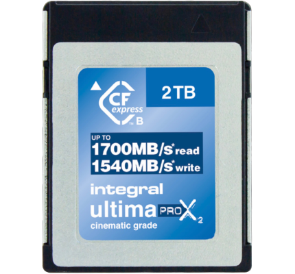 Integral UltimaPro X2 CFexpress Type B 1700MB/s 2TB (INCFE2TB1700/1540)