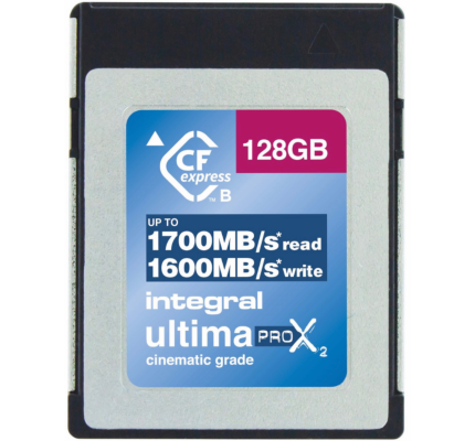 Integral UltimaPro X2 CFexpress Type B 1700MB/s 128GB (INCFE128G1700/1600/S800)