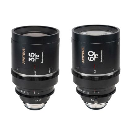 LAOWA Proteus anamorphic lenses 35/60mm silver PL/EF (Meter) 