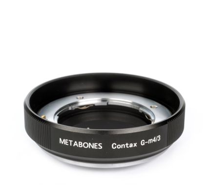 Metabones Contax G to Micro FourThirds T adapter (Black Matt) (MB_CG-m43-BT1)