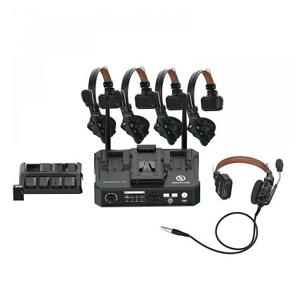 Hollyland Solidcom C1 Pro-Hub4S Full-Duplex ENC Wireless Intercom Headset System