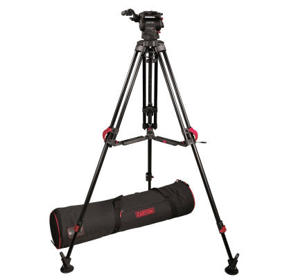 Cartoni FOCUS 8 Red Lock ALU Tripod System (KF08-RLM)