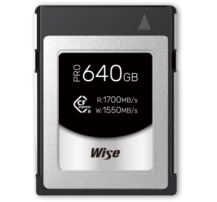 Wise CFexpress Type B PRO (RED Edition) 640GB (CFX-B640P-R)