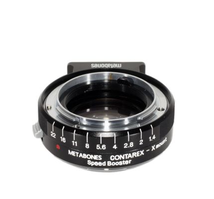 Metabones Contarex to Xmount Speed Booster  0.71x (Black Matt) (MB_SPCX-X-BM1)