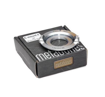 Metabones C-mount to Micro FourThirds adapter (CHROME)