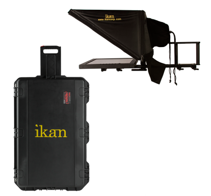 Ikan 17" Teleprompter with Hard Case (PT3700-HB-TK)