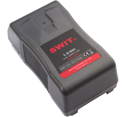 Swit S-8180S V-Mount Li-Ion High Load Battery 14.4V / 220Wh