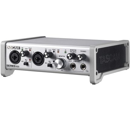 Tascam SERIES 102i USB Audio/MIDI Interface with DSP Mixer