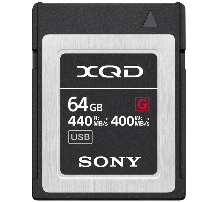 Sony QDG64F XQD Memory Card 64GB