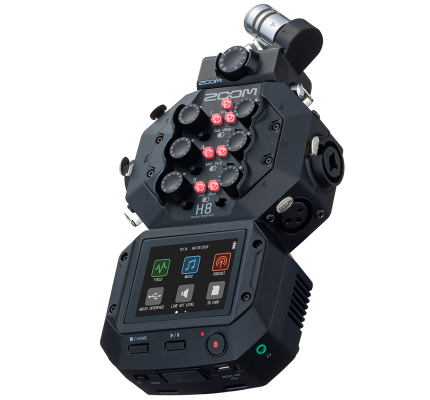 Zoom H8 Multi-Track Handy-Recorder with Touchscreen Interface