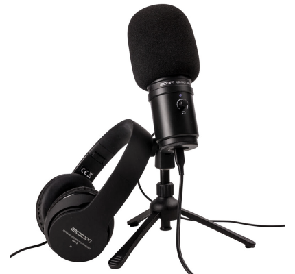 Zoom ZUM-2PMP USB Podcast Mic Pack