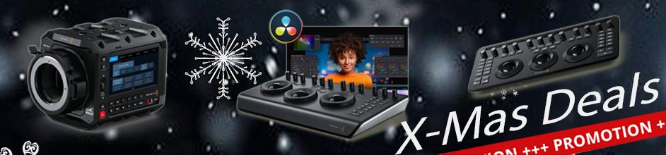 Blackmagic Design X-mas Deals