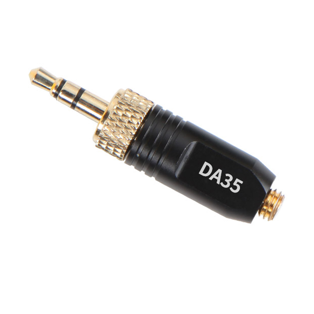 Deity DA35 Adapter schwarz (Microdot auf Standard Locking 3.5mm)